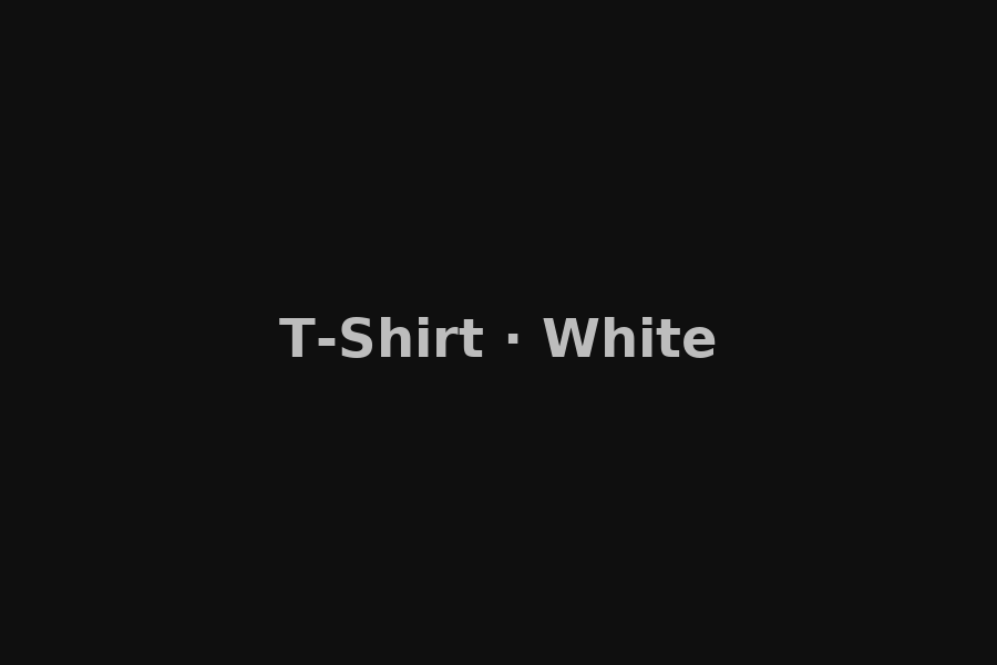 T-Shirt · White